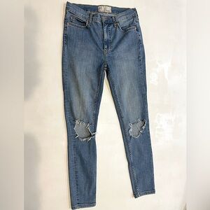 Free People Denim Skinny Jeans Size 27